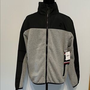 Akademiks Heather Gray and Black Jacket